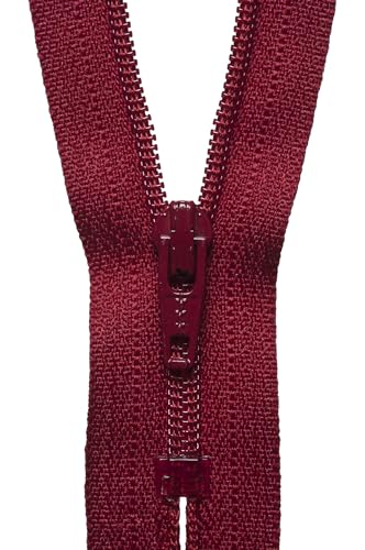 YKK 04015520 Spiralreißverschluss, Nein 520 Scarlet Berry, 15 cm Length von YKK