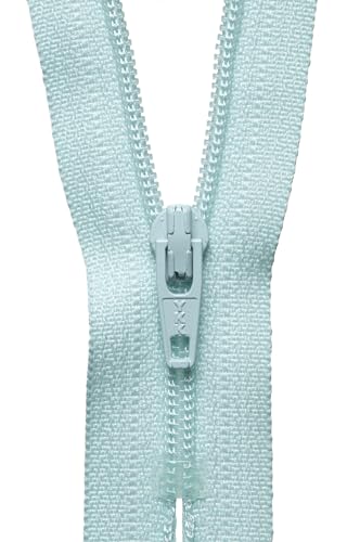 YKK 04018822 Spiralreißverschluss, Metall Nylon, Nein 822 Aqua, 18 cm Length von YKK