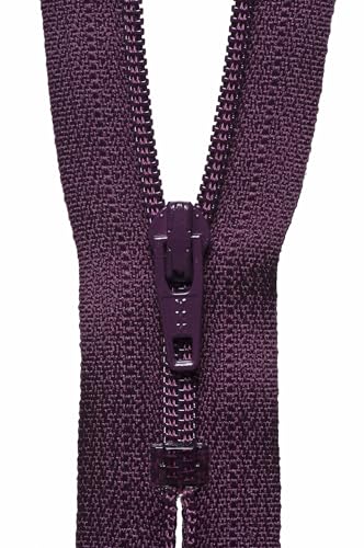 YKK Coilreißverschluss Nr. 230 Dark Plum 25cm Länge von YKK