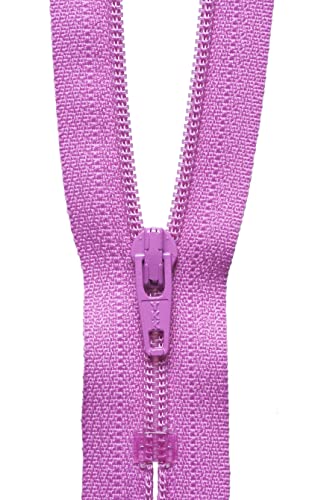 YKK 04046304 Spiralreißverschluss, Metall Nylon, Nein 304 Light Cerise, 46 cm Length von YKK