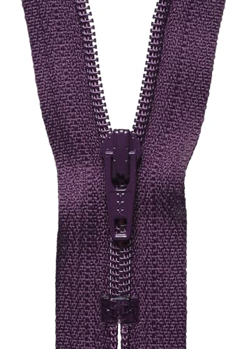 YKK 04056265 Spiralreißverschluss, Nein 265 Dark Berry, 56 cm Length YKK 04056265 Spiralreißverschluss, Nein 265 Dark Berry, 56 cm Length von YKK