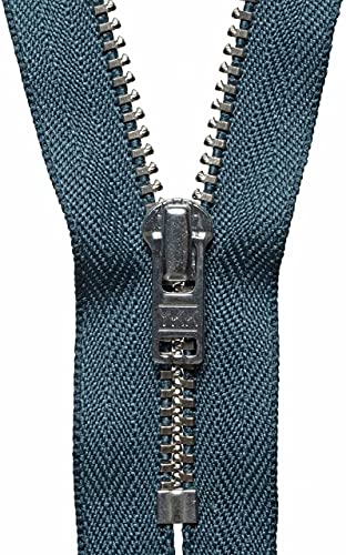 YKK 06018579 Reißverschluss mit automatischer Verriegelung, Metall, Nein 579 anthrazit, 18 cm Length YKK 06018579 Reißverschluss mit automatischer Verriegelung, Metall, Nein 579 anthrazit, 18 cm Length von YKK