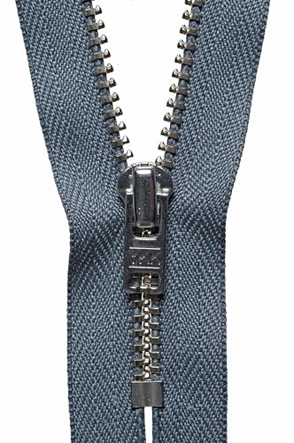 YKK 06020578 Reißverschluss mit automatischer Verriegelung, Metall, Nein 578 Dunkelgrau, 20 cm Length YKK 06020578 Reißverschluss mit automatischer Verriegelung, Metall, Nein 578 Dunkelgrau, 20 cm Length von YKK