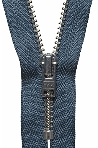 YKK 06023579 Reißverschluss mit automatischer Verriegelung, Metall, Nein 579 anthrazit, 23 cm Length YKK 06023579 Reißverschluss mit automatischer Verriegelung, Metall, Nein 579 anthrazit, 23 cm Length von YKK
