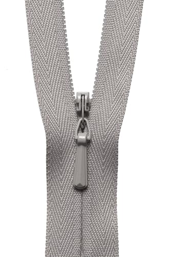 YKK 07020032 Verdeckter Reißverschluss, Nylon, Nein 32 Blasses Nerz, 20 cm Length von YKK