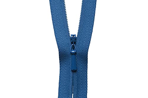 YKK 07020557 Verdeckter Reißverschluss, Nylon, Nein 557 Saxe Blue, 20 cm Length YKK 07020557 Verdeckter Reißverschluss, Nylon, Nein 557 Saxe Blue, 20 cm Length von YKK