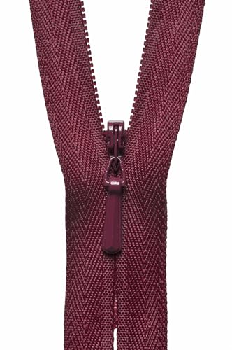 YKK 07023527 Verdeckter Reißverschluss, Nylon, Nein 527 Dark Wine, 23 cm Length YKK 07023527 Verdeckter Reißverschluss, Nylon, Nein 527 Dark Wine, 23 cm Length von YKK