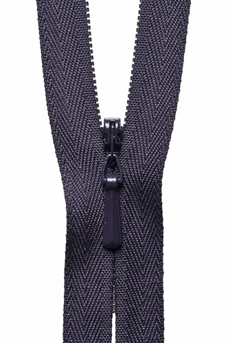 YKK 07023867 Verdeckter Reißverschluss, Nein 867 Blackberry, 23 cm Length von YKK