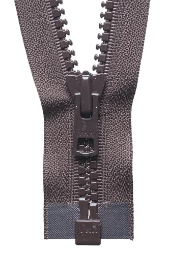 YKK 08051570 Offener Reißverschluss, Kunststoff, Nein 570 Braun, 51 cm Length von YKK