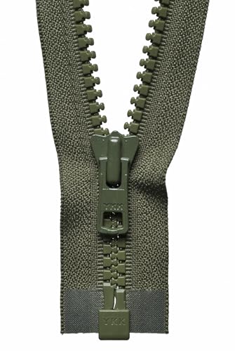 YKK Reißverschluss offen, Nr. 566 Khaki, Länge 61 cm YKK Reißverschluss offen, Nr. 566 Khaki, Länge 61 cm von YKK