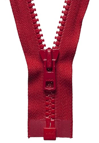YKK 08066519 Offener Reißverschluss, Nein 519 Rot, 66 cm Length YKK 08066519 Offener Reißverschluss, Nein 519 Rot, 66 cm Length von YKK