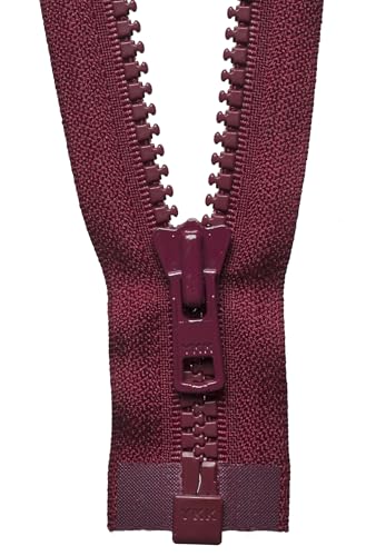 YKK 08076527 Offener Reißverschluss, Kunststoff, Nein 527 Dark Wine, 76 cm Length YKK 08076527 Offener Reißverschluss, Kunststoff, Nein 527 Dark Wine, 76 cm Length von YKK