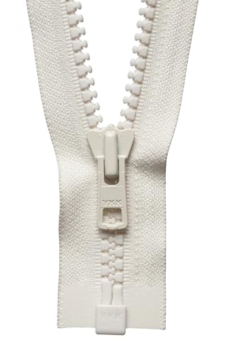 YKK 08081801 Offener Reißverschluss, Kunststoff, beige, 81 cm Length YKK 08081801 Offener Reißverschluss, Kunststoff, beige, 81 cm Length von YKK