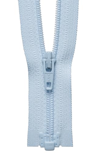 Leichter Reißverschluss mit offenem Ende, 25 cm: babyblau von YKK
