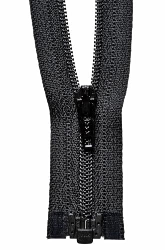 YKK 13025580 Spiralreißverschluss, Nein 580 Black, 25 cm Length von Unbekannt