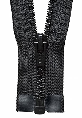 YKK Coilreißverschluss Nr. 580 schwarz 56cm Länge von YKK
