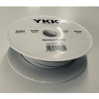 YKK Gummilitze 6mm breit weiß Rolle a 50m von YKK