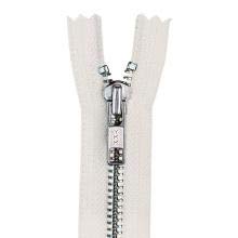 YKK Reißverschluss Metall silber nicht teilbar 5 mm 20 cm von YKK