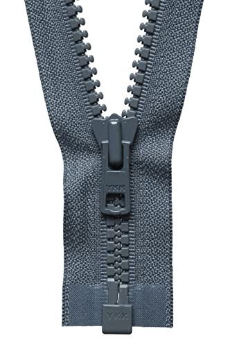 YKK Reißverschluss offen Nr. 578 dunkelgrau 46cm Länge YKK Reißverschluss offen Nr. 578 dunkelgrau 46cm Länge von YKK