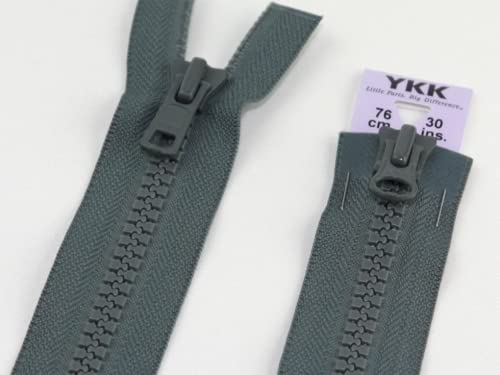 YKK Vislon Zwei Wege Geschoben Offenes Ende Reißverschlüssen 65 cm Dunkel Grau – jedes YKK Vislon Zwei Wege Geschoben Offenes Ende Reißverschlüssen 65 cm Dunkel Grau – jedes von YKK