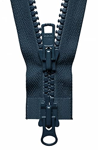 YKK Zwei-Wege-Reißverschluss, Kunststoff Harz, blau, 66 cm Length YKK Zwei-Wege-Reißverschluss, Kunststoff Harz, blau, 66 cm Length von YKK