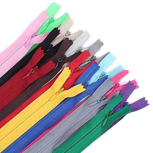 60 stück Reißverschluss，Bunten Reißverschluss，für Geldbörsen, Kleider, Kissen, Handtaschen, Haustierkleidung, Nähen, Heimwerkerprojekte. von YKKJ