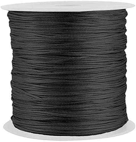 YKKJ 1mm X 160m Schwarz Nylonfaden,Stoff Handwerk Schnur,für Armband, Halskette, Schmuckherstellung. YKKJ 1mm X 160m Schwarz Nylonfaden,Stoff Handwerk Schnur,für Armband, Halskette, Schmuckherstellung. von YKKJ