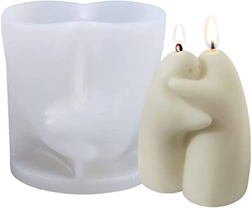 YKKJ 3D-Form aus Silikon, Câlin Câline und menschliches Körper, Artisanat Dekoration für Hause, Seife, Schokolade. von Sudsty