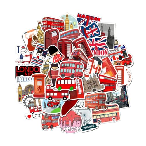 YKKJ London Bus Aufkleber Rote London Bus Sticker Set 50 Stück reise aufkleber Deko Stickers für Laptop Skateboard Fahrrad Moped Motorrad Fahrrad Computer,Geeignet für Erwachsene Kinder YKKJ London Bus Aufkleber Rote London Bus Sticker Set 50 Stück reise aufkleber Deko Stickers für Laptop Skateboard Fahrrad Moped Motorrad Fahrrad Computer,Geeignet für Erwachsene Kinder von YKKJ