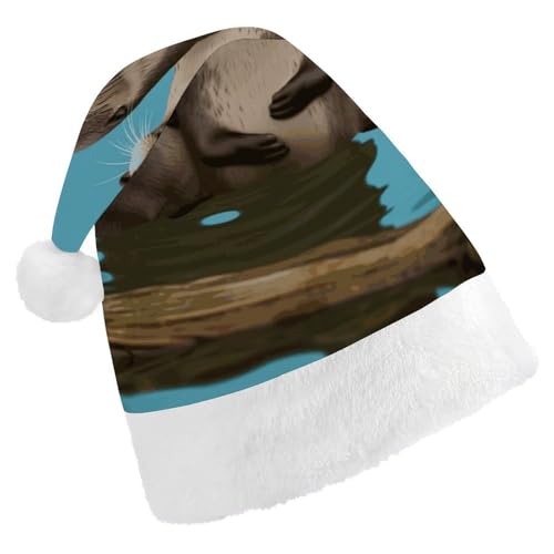 YKLBV Unisex Weihnachtsmütze für Erwachsene, Weihnachtsmannmütze, Geschenk und Dekoration für festliche Anlässe, weich, langlebig YKLBV Unisex Weihnachtsmütze für Erwachsene, Weihnachtsmannmütze, Geschenk und Dekoration für festliche Anlässe, weich, langlebig von YKLBV