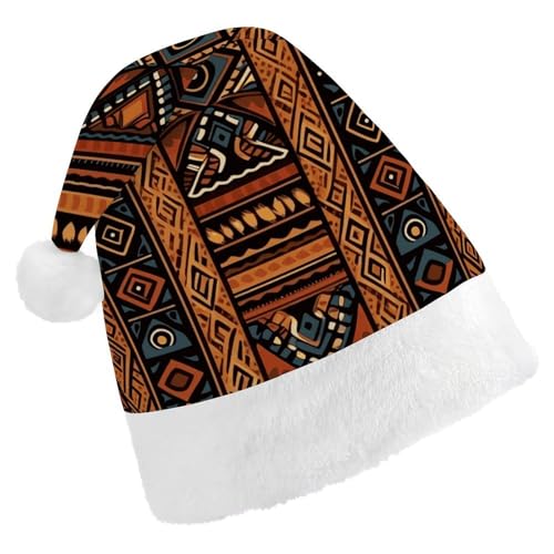 YKLBV Unisex Weihnachtsmütze für Erwachsene, Weihnachtsmannmütze, Geschenk und Dekoration für festliche Anlässe, weich, langlebig von YKLBV