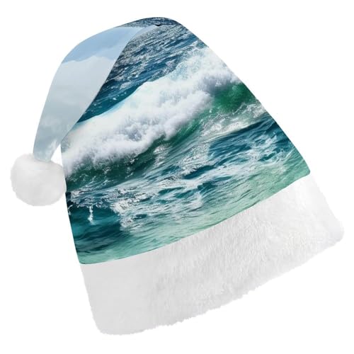 YKLBV Unisex Weihnachtsmütze für Erwachsene, Weihnachtsmannmütze, Geschenk und Dekoration für festliche Anlässe, weich, langlebig YKLBV Unisex Weihnachtsmütze für Erwachsene, Weihnachtsmannmütze, Geschenk und Dekoration für festliche Anlässe, weich, langlebig von YKLBV