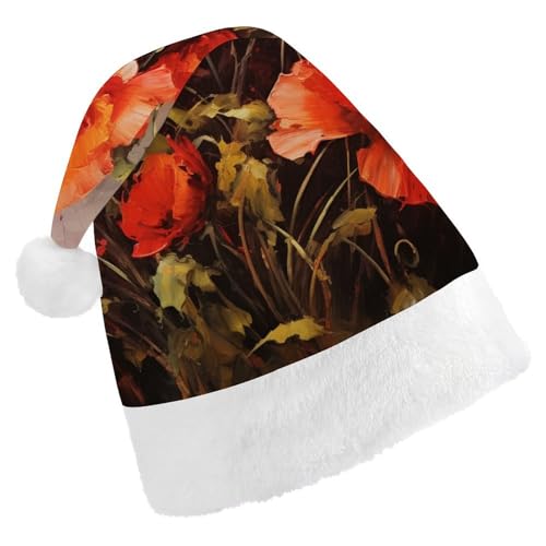 YKLBV Unisex Weihnachtsmütze für Erwachsene, Weihnachtsmannmütze, Geschenk und Dekoration für festliche Anlässe, weich, langlebig YKLBV Unisex Weihnachtsmütze für Erwachsene, Weihnachtsmannmütze, Geschenk und Dekoration für festliche Anlässe, weich, langlebig von YKLBV