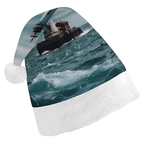 YKLBV Unisex Weihnachtsmütze für Erwachsene, Weihnachtsmannmütze, Geschenk und Dekoration für festliche Anlässe, weich, langlebig YKLBV Unisex Weihnachtsmütze für Erwachsene, Weihnachtsmannmütze, Geschenk und Dekoration für festliche Anlässe, weich, langlebig von YKLBV