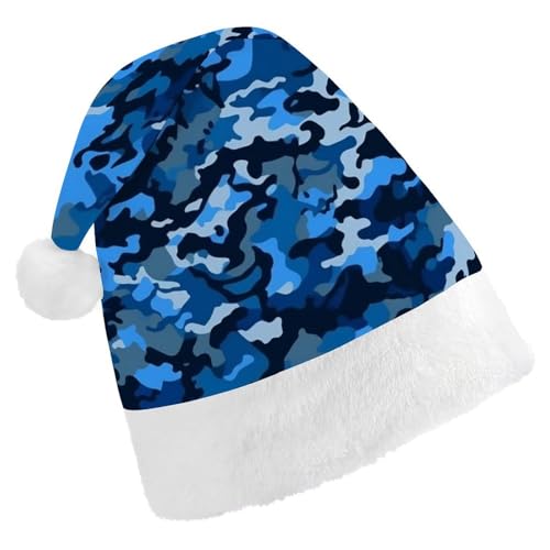 YKLBV Unisex Weihnachtsmütze für Erwachsene, Weihnachtsmannmütze, Geschenk und Dekoration für festliche Anlässe, weich, langlebig von YKLBV