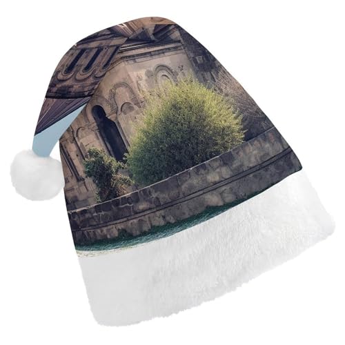 YKLBV Unisex Weihnachtsmütze für Erwachsene, Weihnachtsmannmütze, Geschenk und Dekoration für festliche Anlässe, weich, langlebig von YKLBV