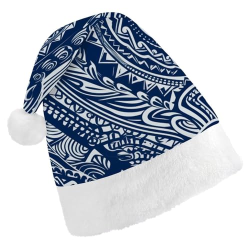YKLBV Unisex Weihnachtsmütze für Erwachsene, Weihnachtsmannmütze, Geschenk und Dekoration für festliche Anlässe, weich, langlebig von YKLBV