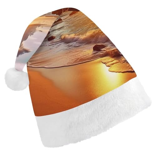 YKLBV Unisex Weihnachtsmütze für Erwachsene, ideales Geschenk und Dekoration für festliche Anlässe, weich, langlebig für alle Sie von YKLBV