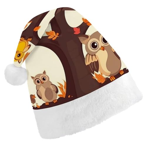 YKLBV Unisex Weihnachtsmütze für Erwachsene, ideales Geschenk und Dekoration für festliche Anlässe, weich, langlebig für alle Sie von YKLBV