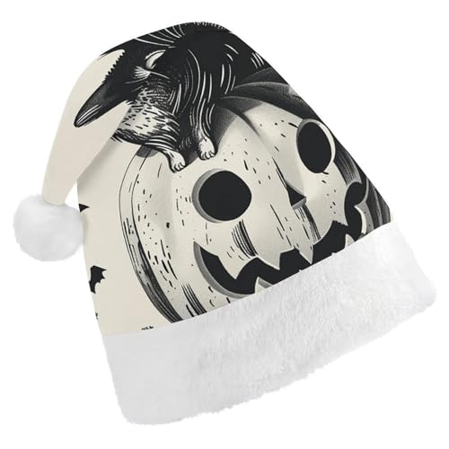 YKLBV Unisex Weihnachtsmütze für Erwachsene, ideales Geschenk und Dekoration für festliche Anlässe, weich, langlebig YKLBV Unisex Weihnachtsmütze für Erwachsene, ideales Geschenk und Dekoration für festliche Anlässe, weich, langlebig von YKLBV