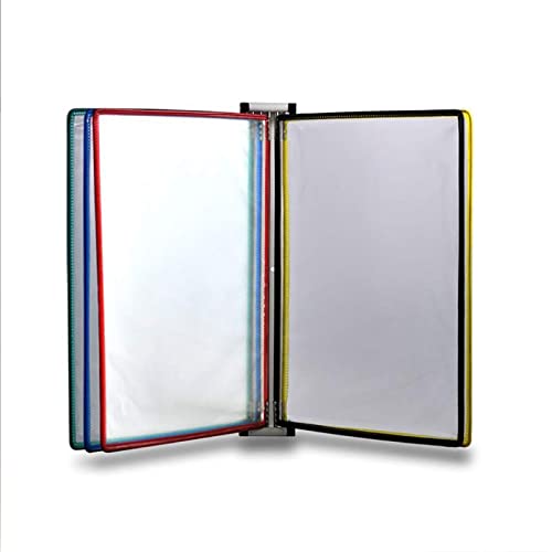 An der Wand montierter Aktenhalter, Katalog-Präsentationsständer zur Wandmontage, wandmontierter Aktenhalter for A4-Ordner, 5-Panel-Poster-Flip-Book-Display, Aktenschränke zur Wandmontage, L23 x H33 c An der Wand montierter Aktenhalter, Katalog-Präsentationsständer zur Wandmontage, wandmontierter Aktenhalter for A4-Ordner, 5-Panel-Poster-Flip-Book-Display, Aktenschränke zur Wandmontage, L23 x H33 c von YKMYXZ