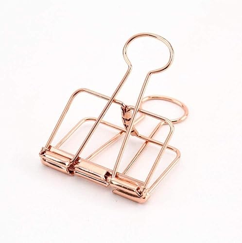 Metallklammern, Foldback-Binder-Büroklammern, Scharnier for Fotos, Snack-Lebensmitteltaschen, Home-Office-Zubehör, 19/32 mm(19mm*12 pcs) von YKMYXZ