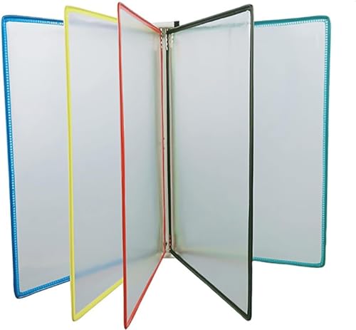 Wandmontierter Aktenhalter, Flipchart-Ständer, magnetischer Zeitschriftenständer zur Wandmontage, A4-Schilderhalter, mehrfarbig Wandmontierter Aktenhalter, Flipchart-Ständer, magnetischer Zeitschriftenständer zur Wandmontage, A4-Schilderhalter, mehrfarbig von YKMYXZ