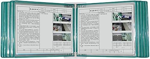 Wandmontierter Display-Aktenhalter, Flip-Aktenhalter, wandmontiertes magnetisches Display 35,5 * 24,5 * 8 cm von YKMYXZ