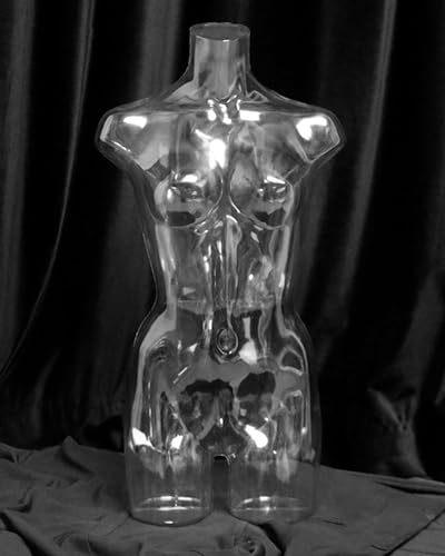 YKMYXZ, Halbkörper-Puppe zur Präsentation von Unterwäsche, Manaquin-Torso-Dummy-Modell, Kleidung, Schmuck, Fotografie-Requisiten (Höhe)(76cm (29 7/8in) Height) von YKMYXZ