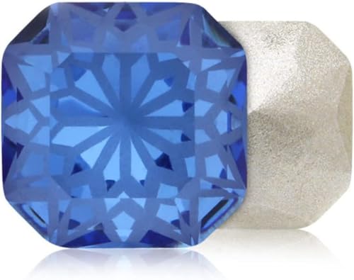 YKMYXZ, Quadratischer Strass-Kristallstein, DIY-Kleidung und Accessoires, Glassteine, Schmuckherstellung, lose Perlen, Stein(7,10mm 45pcs) von YKMYXZ