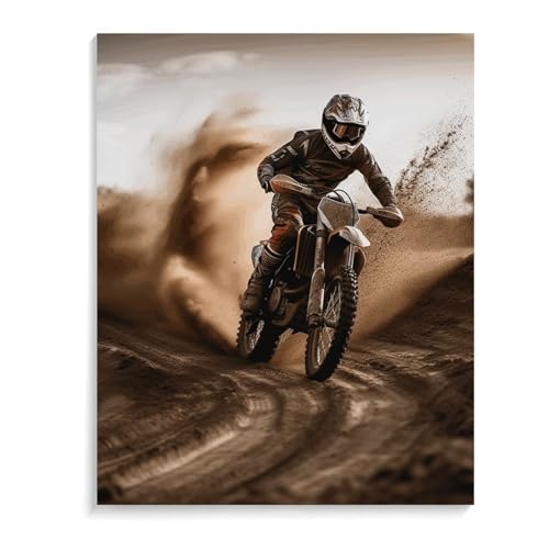 YKUDBN Malen nach Zahlen, Motocross Druck Acryl Malen nach Zahlen Leinwand Malen nach Zahlen Leinwand YKUDBN Malen nach Zahlen, Motocross Druck Acryl Malen nach Zahlen Leinwand Malen nach Zahlen Leinwand von YKUDBN