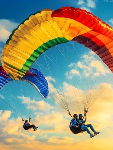 YL Mainland Skydiving Colorful Sunset Sports Diamond Art Kits for Adults Full Drill Diamond Painting Kits DIY Crafts Kits 30,5 x 40,6 cm YL Mainland Skydiving Colorful Sunset Sports Diamond Art Kits for Adults Full Drill Diamond Painting Kits DIY Crafts Kits 30,5 x 40,6 cm von YL Mainland