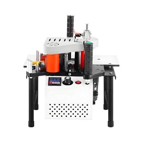 Kantenanleimmaschine für die Holzbearbeitung, tragbare Kantenanleimmaschine mit einstellbarer Geschwindigkeit, gebogene und gerade Kantenanleimmaschine mit Geschwindigkeitsregelung 2-6 m/min,White Kantenanleimmaschine für die Holzbearbeitung, tragbare Kantenanleimmaschine mit einstellbarer Geschwindigkeit, gebogene und gerade Kantenanleimmaschine mit Geschwindigkeitsregelung 2-6 m/min,White von YLANMEI