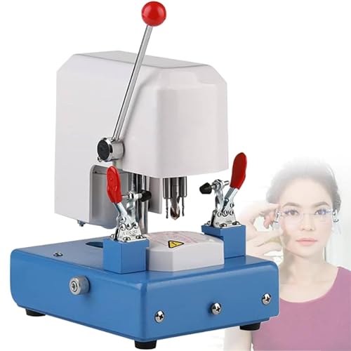 YLANMEI Bohrmaschine für optische Linsen mit Schablonenstanzung, klarer Skala, Abnehmbarer Basis und Klemmvorrichtung für präzises Bohren von Brillengläsern in professionellen Werkstätten YLANMEI Bohrmaschine für optische Linsen mit Schablonenstanzung, klarer Skala, Abnehmbarer Basis und Klemmvorrichtung für präzises Bohren von Brillengläsern in professionellen Werkstätten von YLANMEI